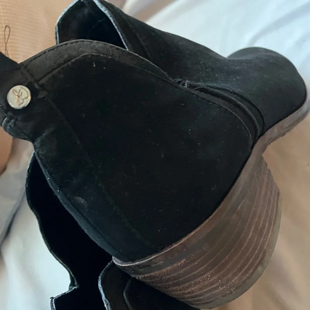 Sam Edelman Black Ankle Booties - Picture 4 of 14
